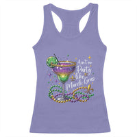 Ain't No Party Like Mardi Gras Racerback Tank Top Fat Tuesday Louisiana Drinking Team