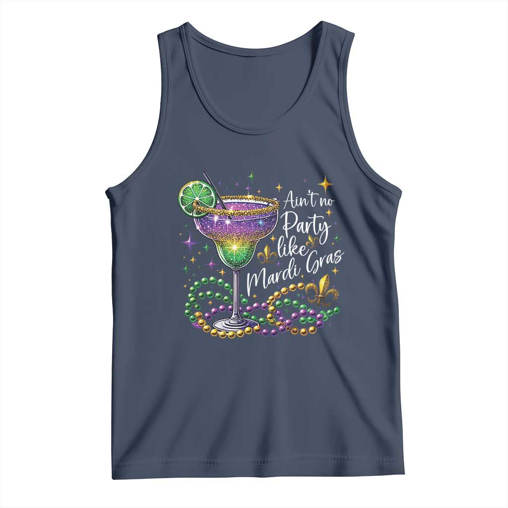 Ain't No Party Like Mardi Gras Tank Top Fat Tuesday Louisiana Drinking Team