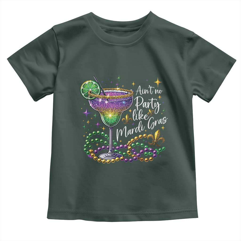 Ain't No Party Like Mardi Gras Toddler T Shirt Fat Tuesday Louisiana Drinking Team