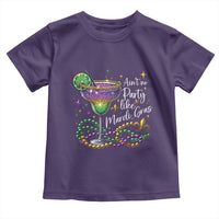 Ain't No Party Like Mardi Gras Toddler T Shirt Fat Tuesday Louisiana Drinking Team