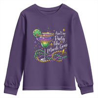 Ain't No Party Like Mardi Gras Youth Sweatshirt Fat Tuesday Louisiana Drinking Team
