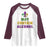 Funny Mardi Gras Party Raglan Shirt May Contain Alcohol Drinking Team