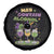 Funny Mardi Gras Drinking Team Spare Tire Cover May Contain Alcohol Fat Tuesday Party