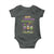 Funny Mardi Gras Drinking Team Baby Onesie May Contain Alcohol Fat Tuesday Party