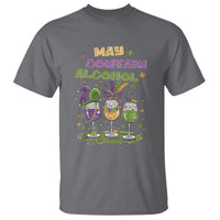 Funny Mardi Gras Drinking Team T Shirt May Contain Alcohol Fat Tuesday Party