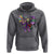 Coquette Bow Mardi Gras Hoodie New Orleans Carnival Beads Mask Crawfish