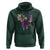 Coquette Bow Mardi Gras Hoodie New Orleans Carnival Beads Mask Crawfish