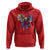 Coquette Bow Mardi Gras Hoodie New Orleans Carnival Beads Mask Crawfish