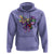 Coquette Bow Mardi Gras Hoodie New Orleans Carnival Beads Mask Crawfish