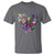 Coquette Bow Mardi Gras T Shirt New Orleans Carnival Beads Mask Crawfish