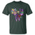 Coquette Bow Mardi Gras T Shirt New Orleans Carnival Beads Mask Crawfish