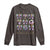 Coquette Bow Mardi Gras Long Sleeve Shirt It's Mardi Gras Y'all Fleur De Lis Mask