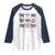 Coquette Bow Mardi Gras Raglan Shirt It's Mardi Gras Y'all Fleur De Lis Mask