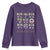 Coquette Bow Mardi Gras Youth Sweatshirt It's Mardi Gras Y'all Fleur De Lis Mask