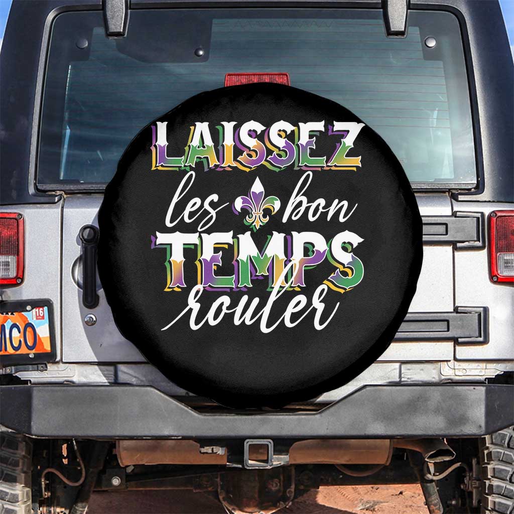 Mardi Gras Spare Tire Cover Laissez Les Bon Temps Rouler