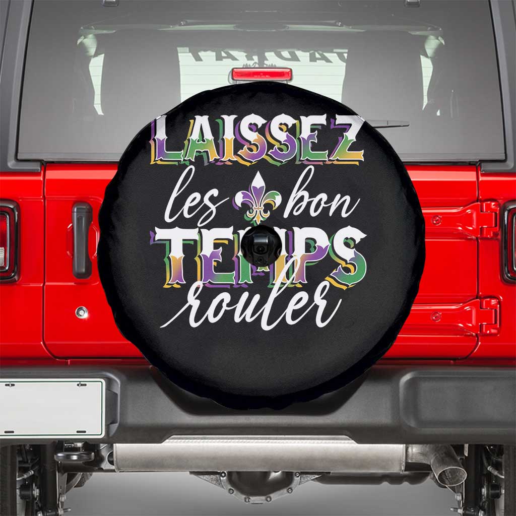 Mardi Gras Spare Tire Cover Laissez Les Bon Temps Rouler