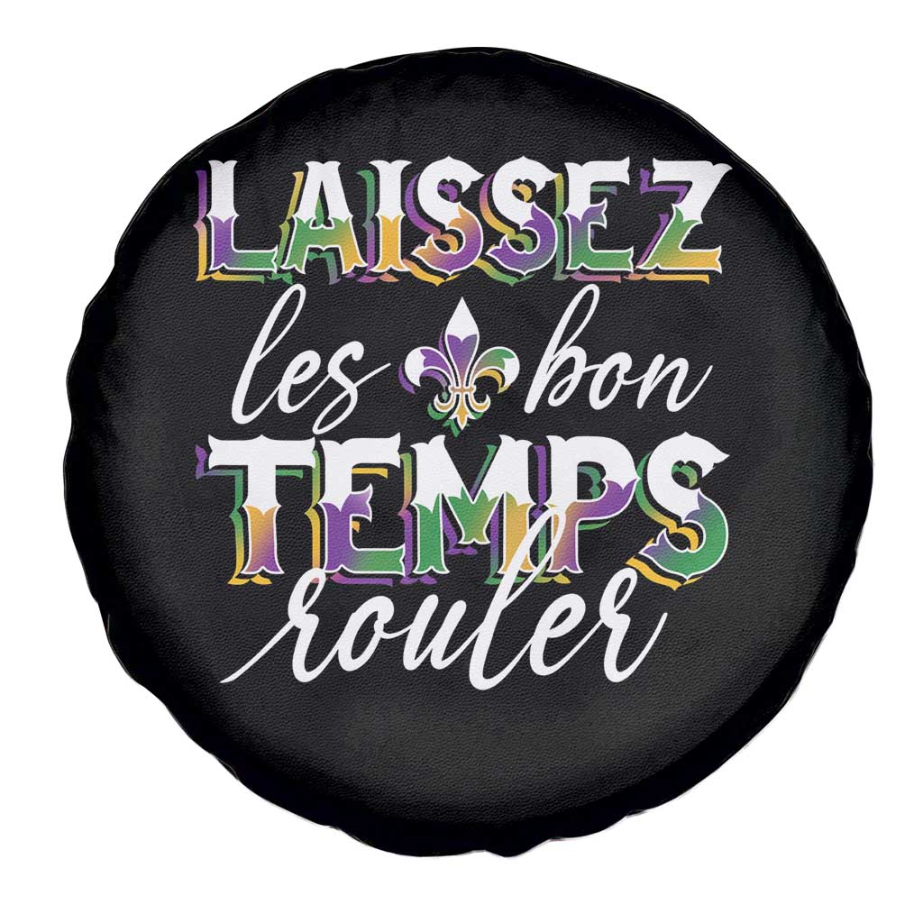 Mardi Gras Spare Tire Cover Laissez Les Bon Temps Rouler