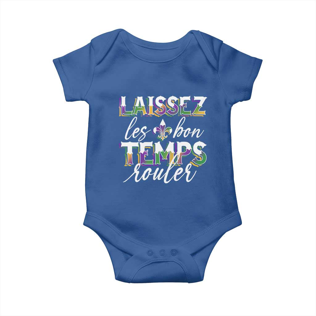 Mardi Gras Baby Onesie Laissez Les Bon Temps Rouler
