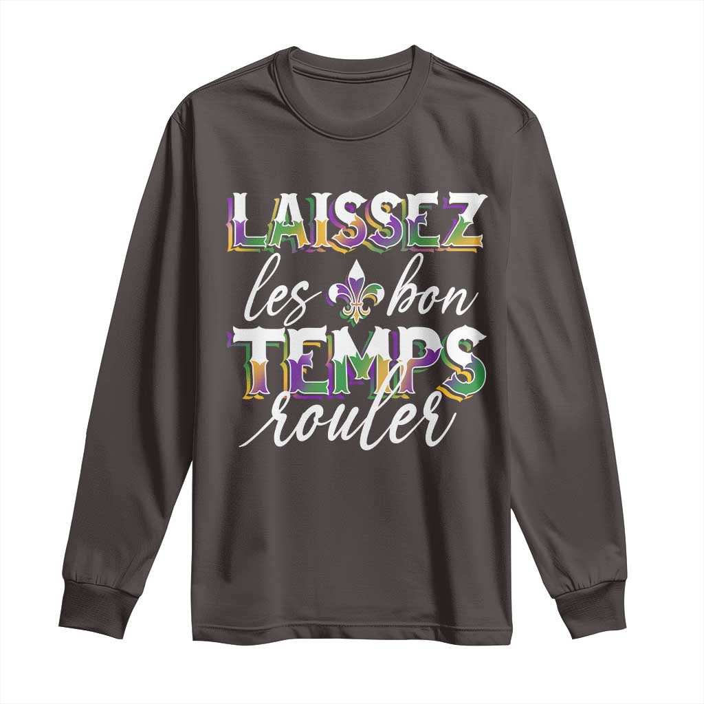 Mardi Gras Long Sleeve Shirt Laissez Les Bon Temps Rouler