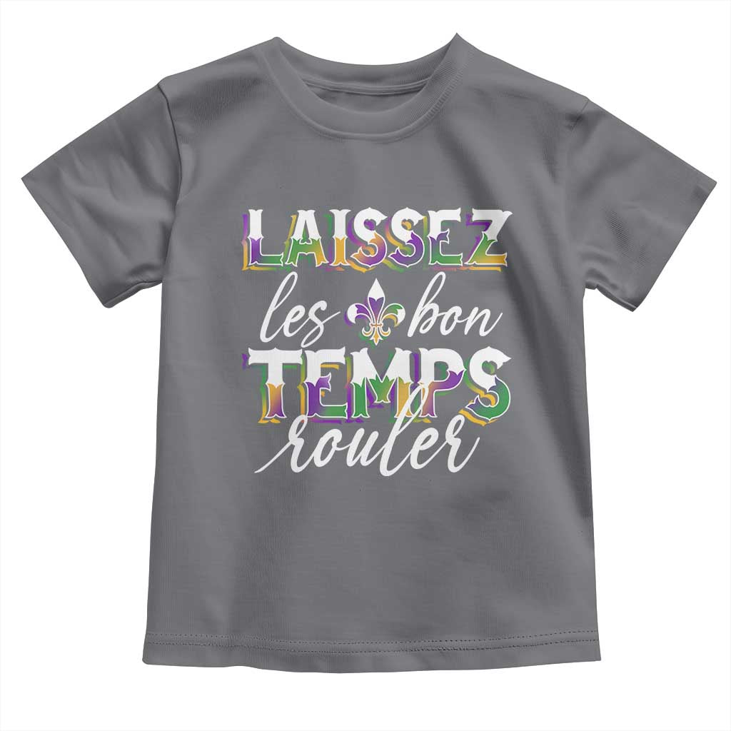 Mardi Gras Toddler T Shirt Laissez Les Bon Temps Rouler