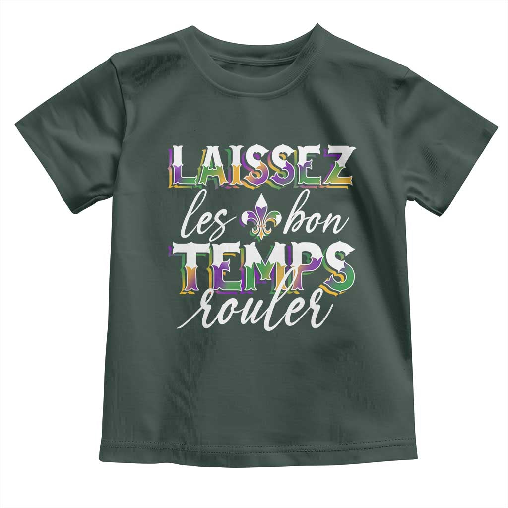 Mardi Gras Toddler T Shirt Laissez Les Bon Temps Rouler