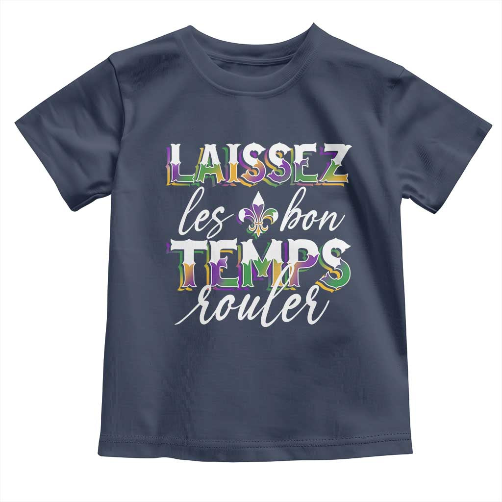 Mardi Gras Toddler T Shirt Laissez Les Bon Temps Rouler