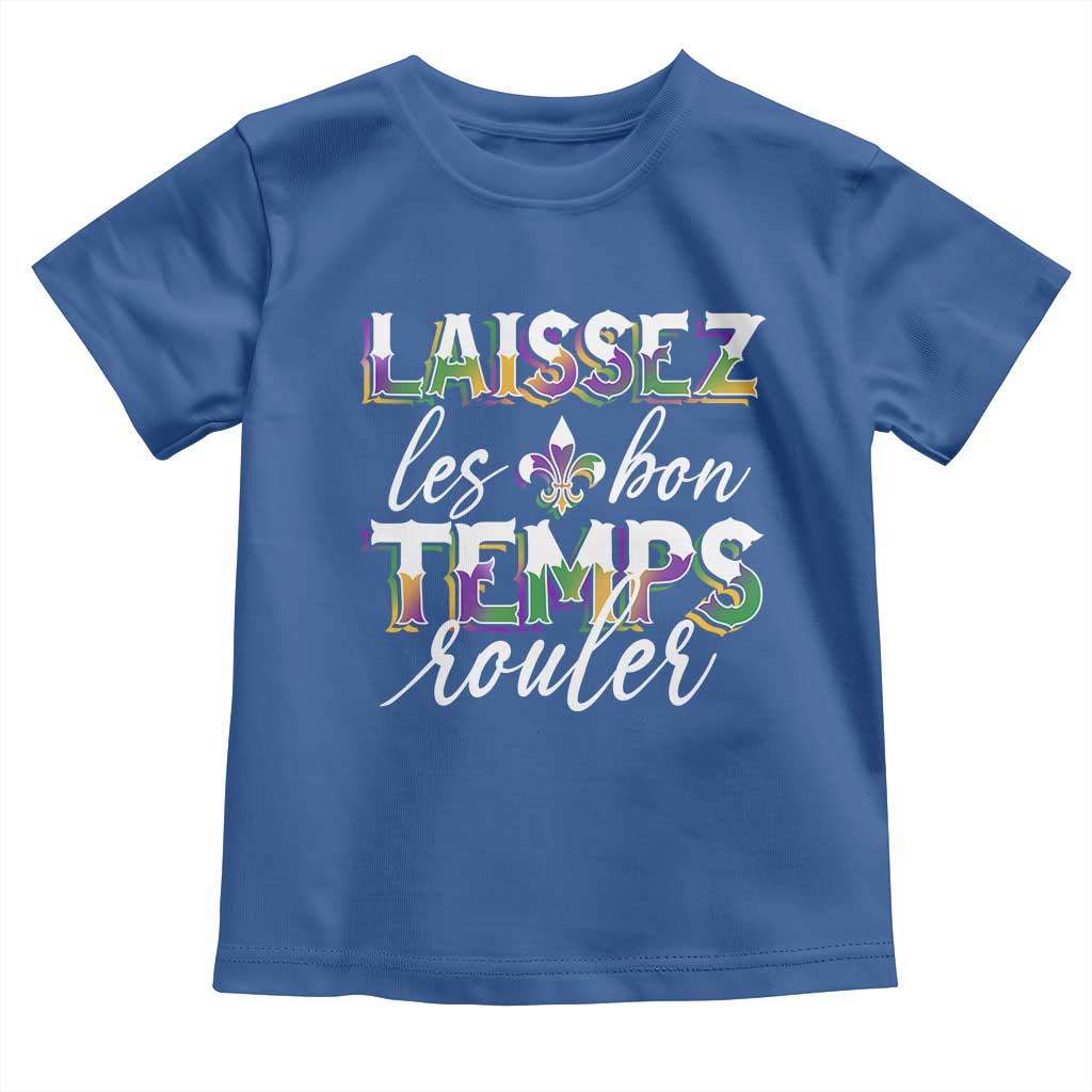 Mardi Gras Toddler T Shirt Laissez Les Bon Temps Rouler