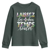 Mardi Gras Youth Sweatshirt Laissez Les Bon Temps Rouler