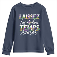 Mardi Gras Youth Sweatshirt Laissez Les Bon Temps Rouler