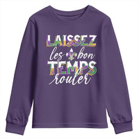 Mardi Gras Youth Sweatshirt Laissez Les Bon Temps Rouler