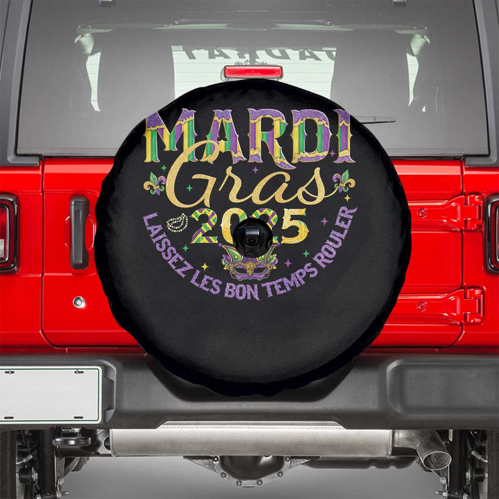 Mardi Gras 2025 Spare Tire Cover Laissez Les Bon Temps Rouler
