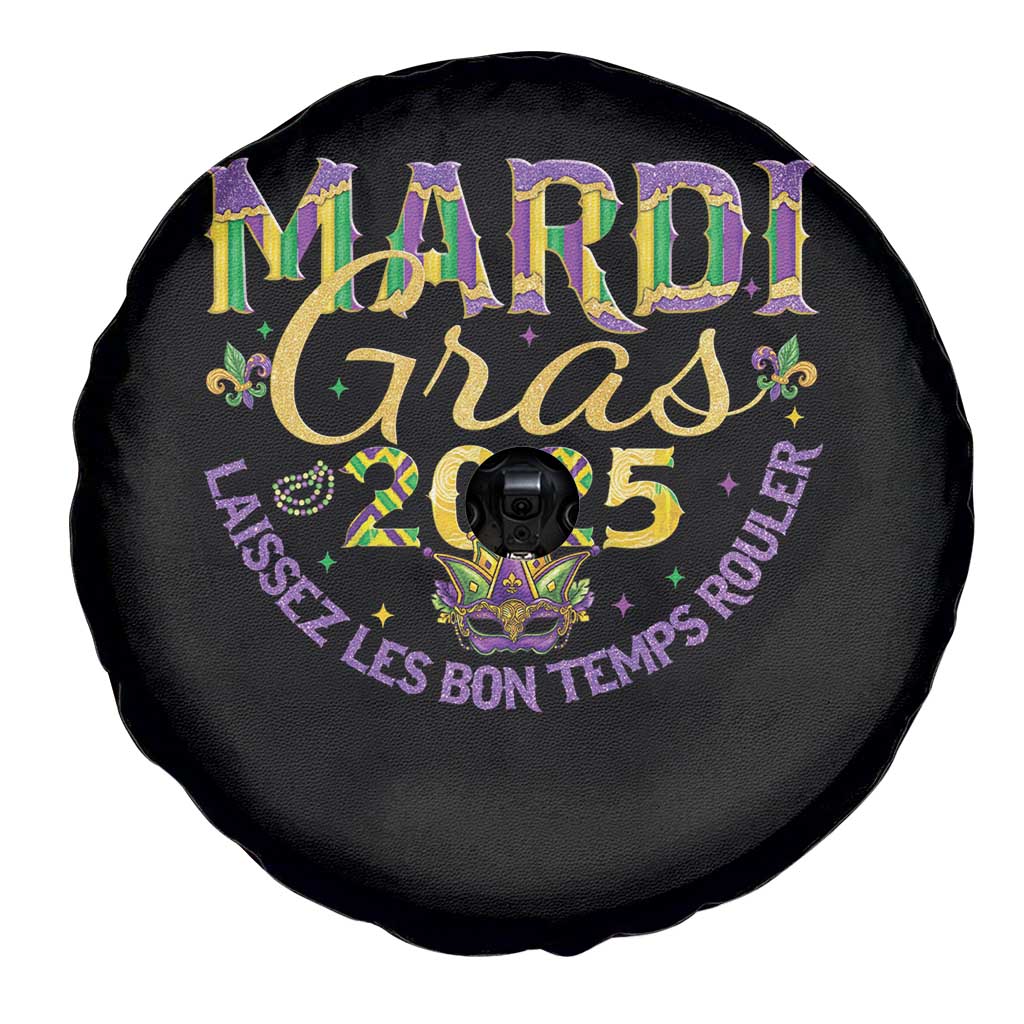 Mardi Gras 2025 Spare Tire Cover Laissez Les Bon Temps Rouler