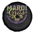 Mardi Gras 2025 Spare Tire Cover Laissez Les Bon Temps Rouler
