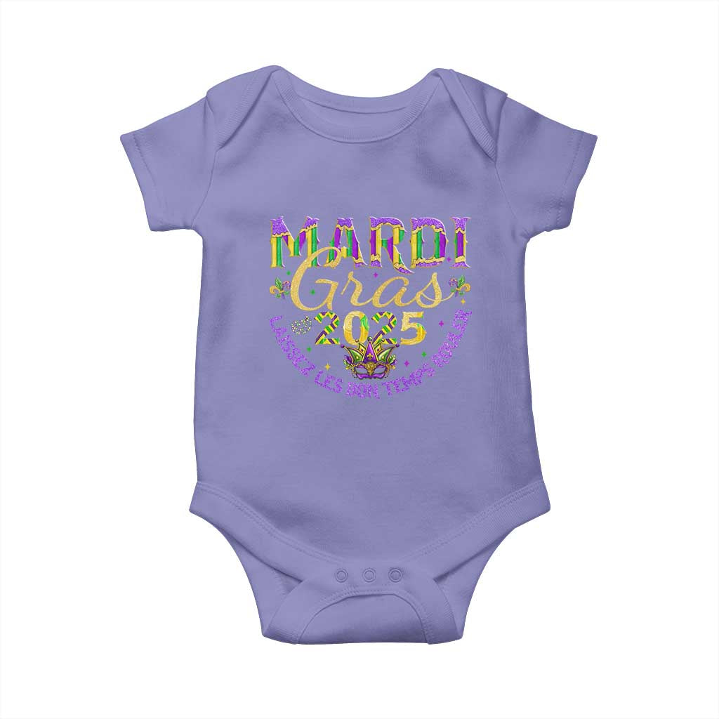 Mardi Gras 2025 Baby Onesie Laissez Les Bon Temps Rouler