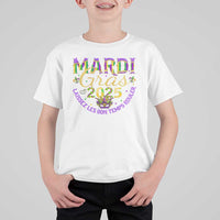 Mardi Gras 2025 T Shirt For Kid Laissez Les Bon Temps Rouler