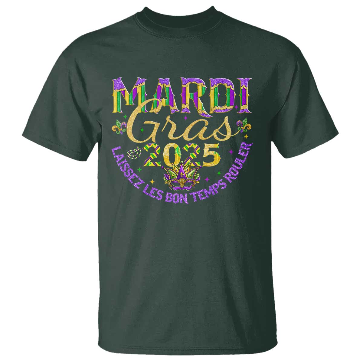 Mardi Gras 2025 T Shirt Laissez Les Bon Temps Rouler