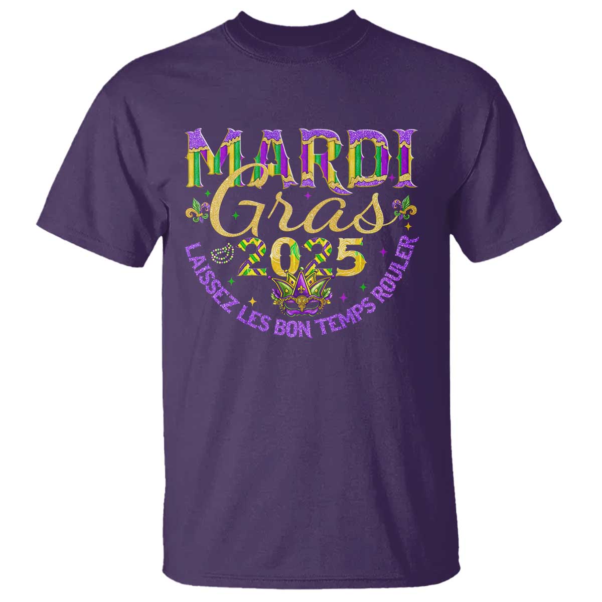 Mardi Gras 2025 T Shirt Laissez Les Bon Temps Rouler