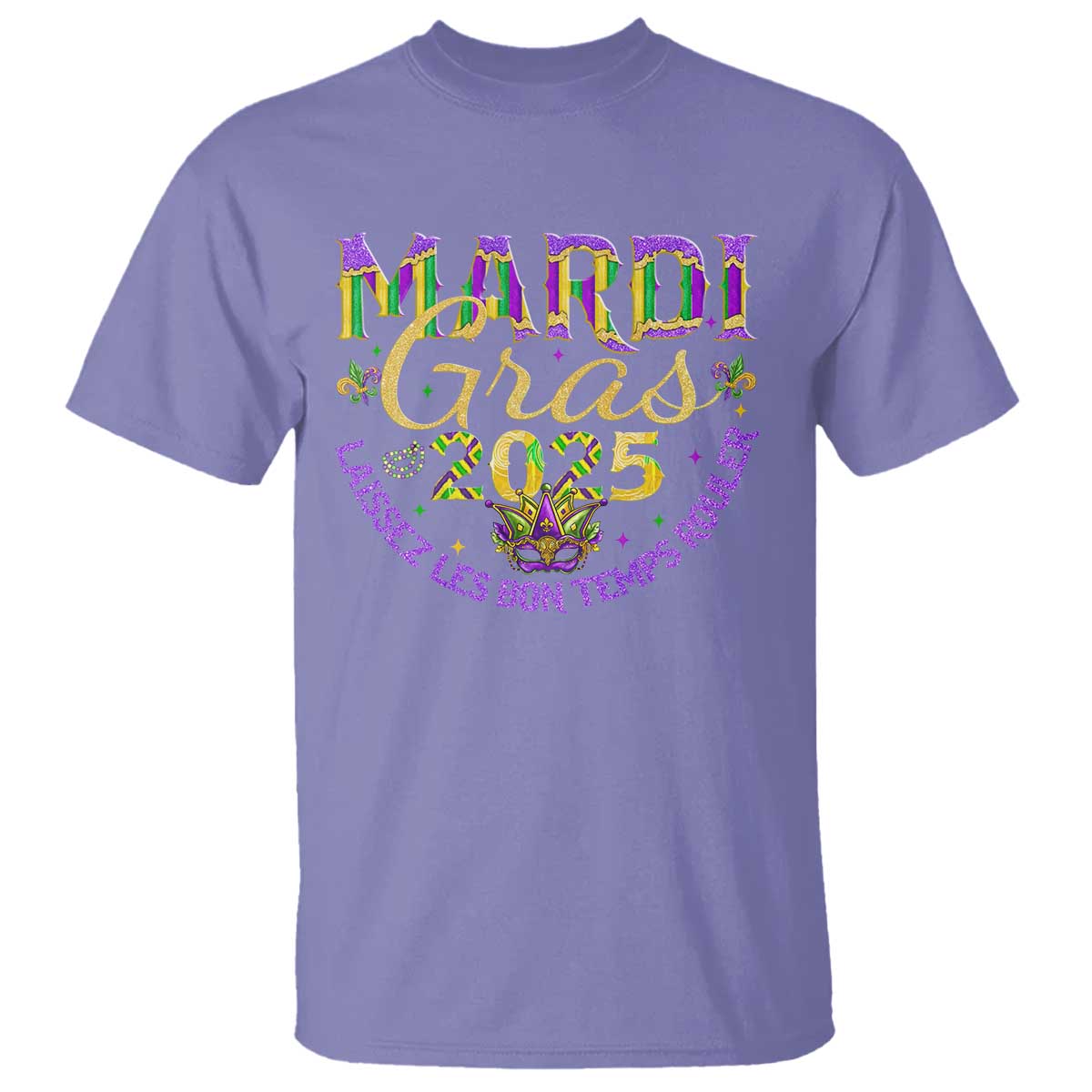 Mardi Gras 2025 T Shirt Laissez Les Bon Temps Rouler