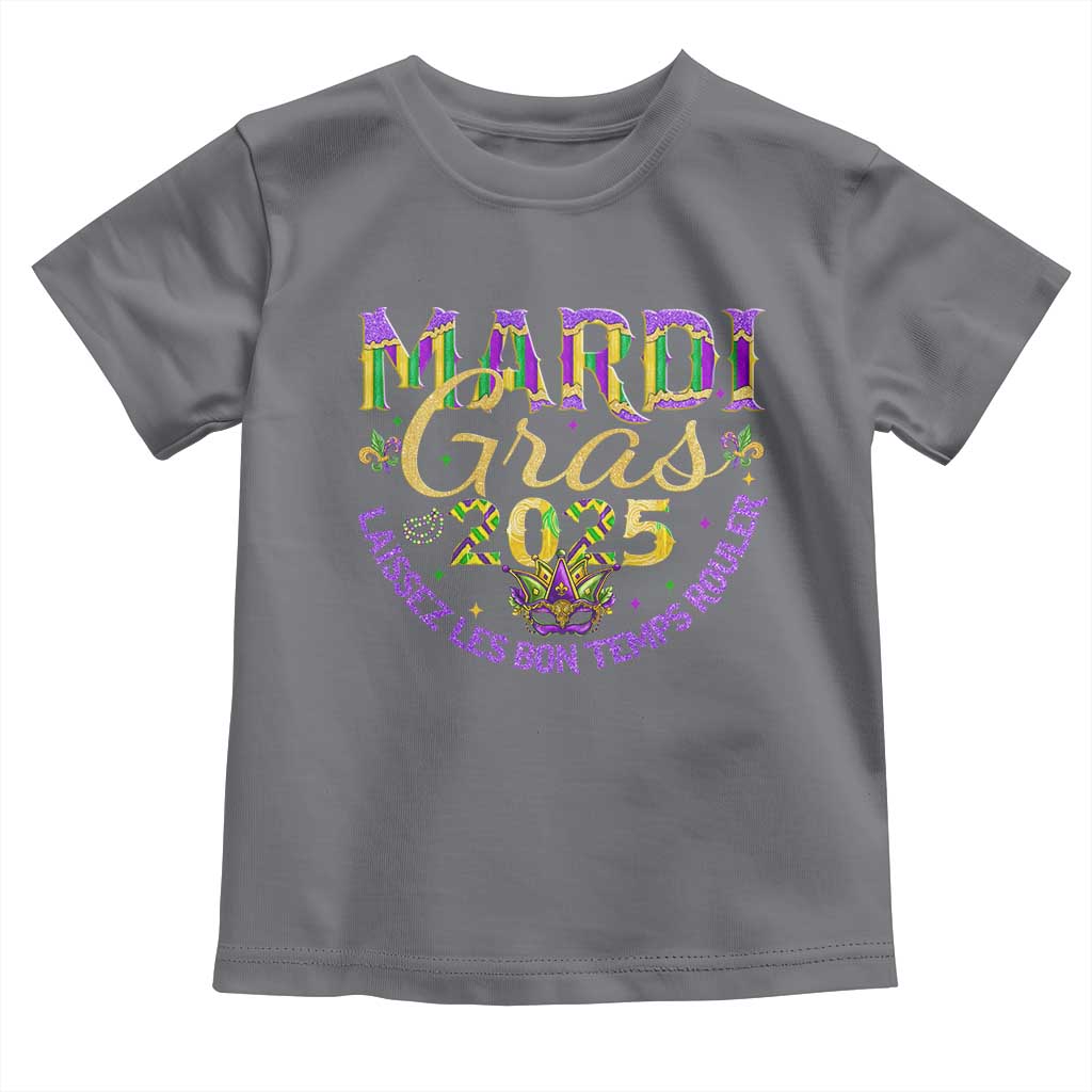 Mardi Gras 2025 Toddler T Shirt Laissez Les Bon Temps Rouler