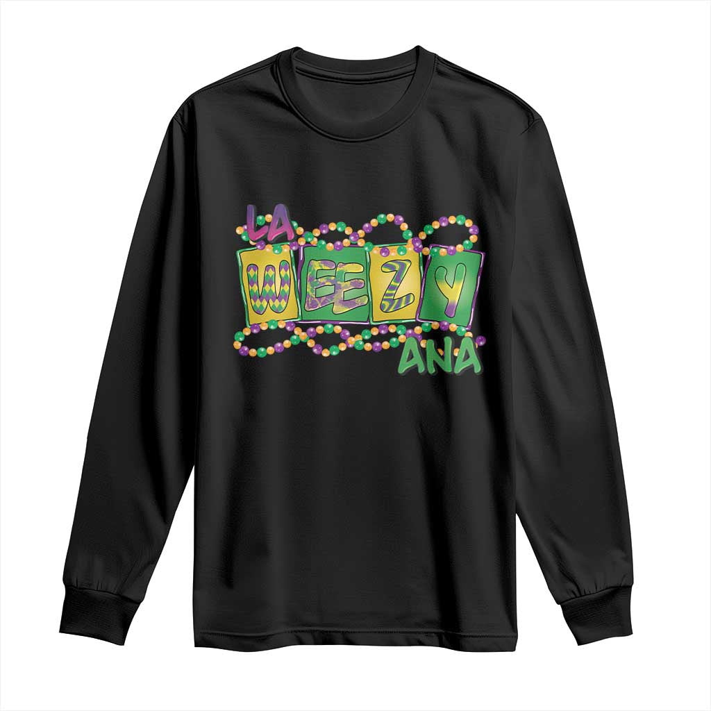Mardi Gras La Weezy Ana Long Sleeve Shirt