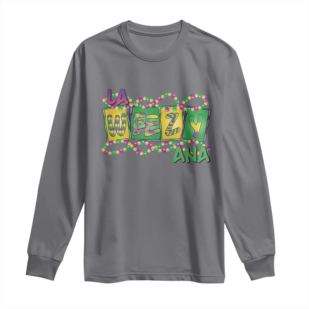 Mardi Gras La Weezy Ana Long Sleeve Shirt