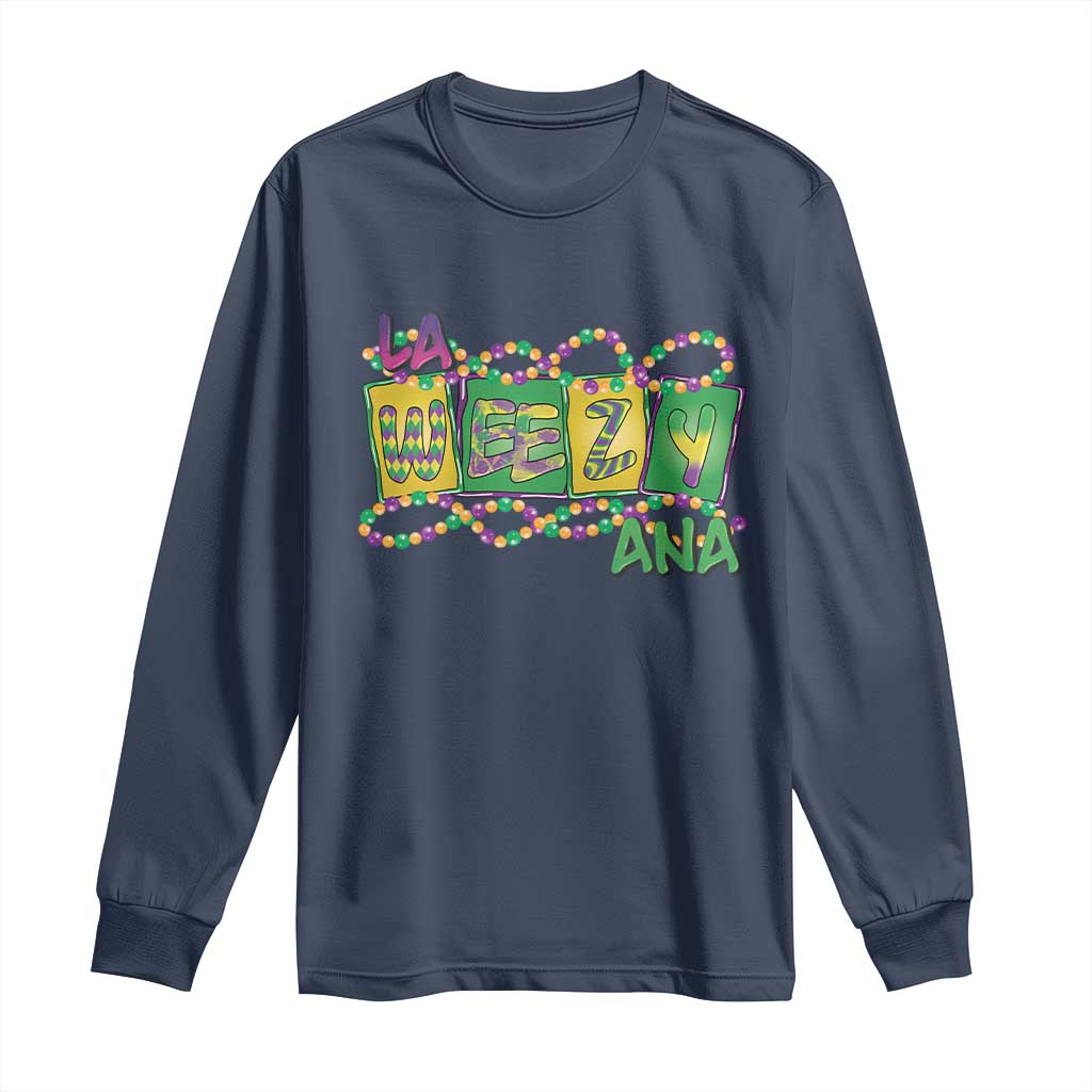 Mardi Gras La Weezy Ana Long Sleeve Shirt
