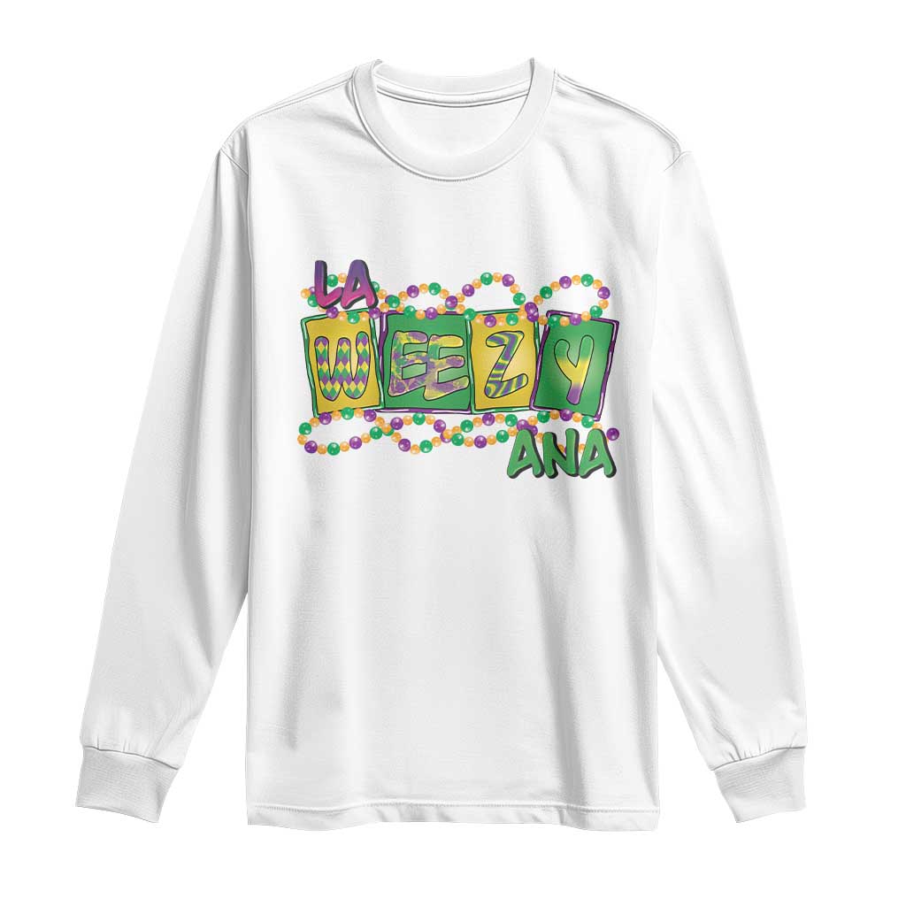 Mardi Gras La Weezy Ana Long Sleeve Shirt