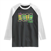 Mardi Gras La Weezy Ana Raglan Shirt