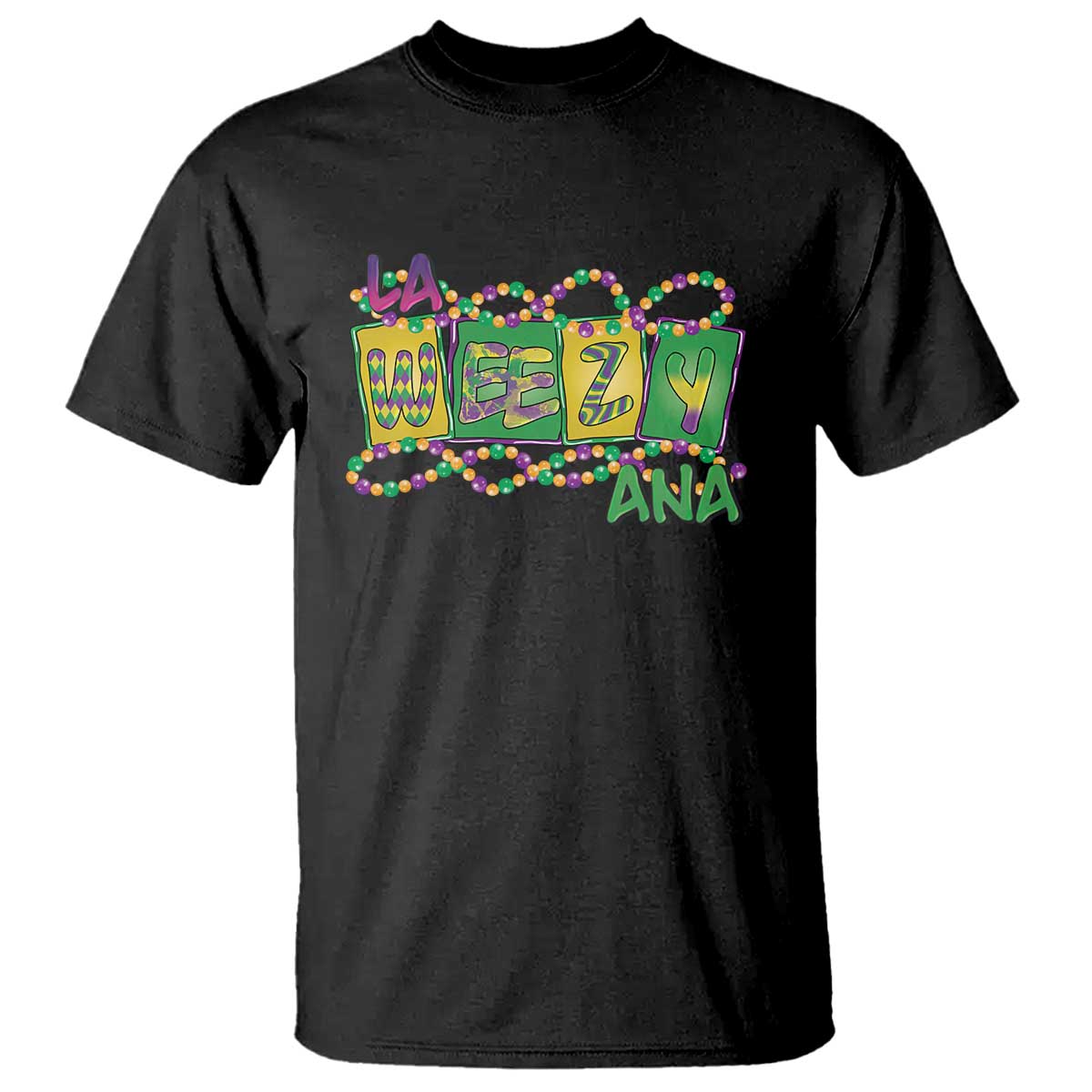 Mardi Gras La Weezy Ana T Shirt