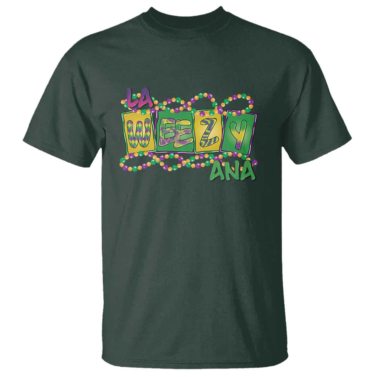Mardi Gras La Weezy Ana T Shirt
