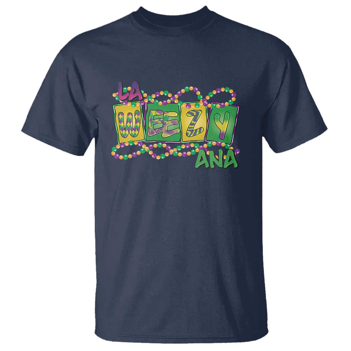 Mardi Gras La Weezy Ana T Shirt