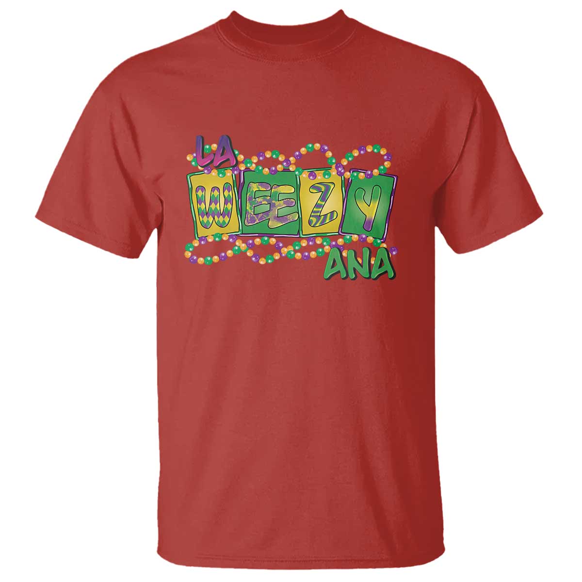 Mardi Gras La Weezy Ana T Shirt