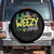 Mardi Gras Spare Tire Cover La Weezy Ana Hip Hop Aligator Louisiana