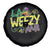 Mardi Gras Spare Tire Cover La Weezy Ana Hip Hop Aligator Louisiana